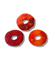 Load image into Gallery viewer, Michi Dip Chamoy Rings Trio Mix (Apple, Peach, and Watermelon)
