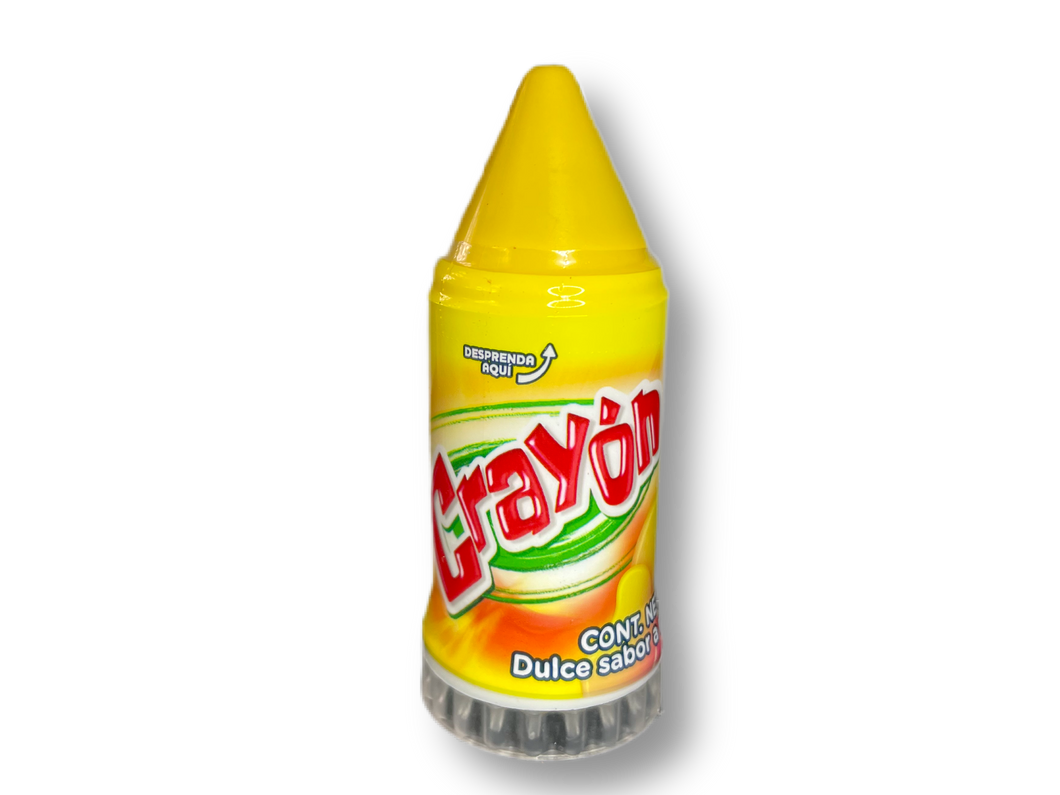 Crayón Dulce Sabor a Mango (Mango Flavored) - 1 Count